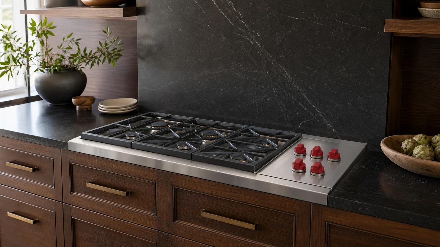 Luxury cooktop diagnostic visit in Belmont
