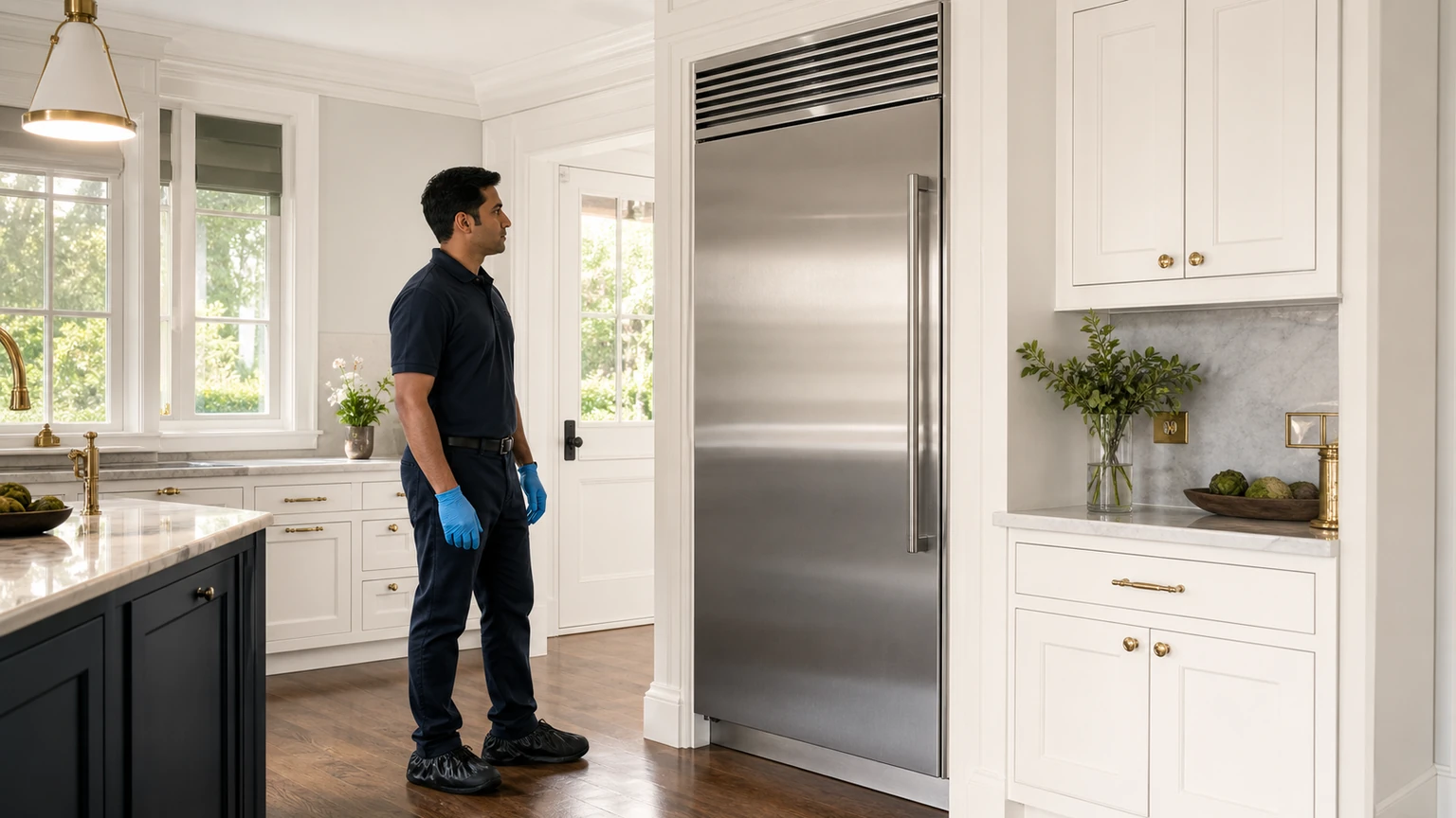 Built-in refrigerator diagnostic visit in Belmont